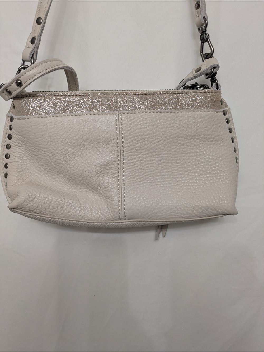 The Sak Silverlake Cream Crossbody Bag Studded Purse - Picture 3 of 9